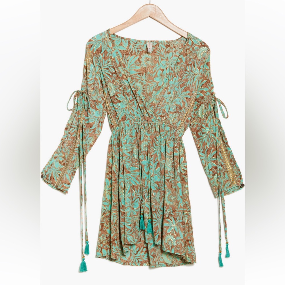 NWT Anthropologie RAGA floral próby mini dress size small